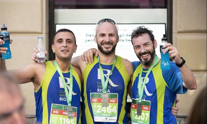 Cuatro compañeros nuestros dieron la nota en el Medio Maratón Martín Fiz de Vitoria