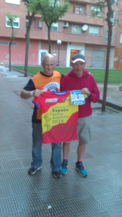 Nuestro compañero Gregorio Ascacibar  ganó el Concurso Solidario de la III Subida a Clavijo.