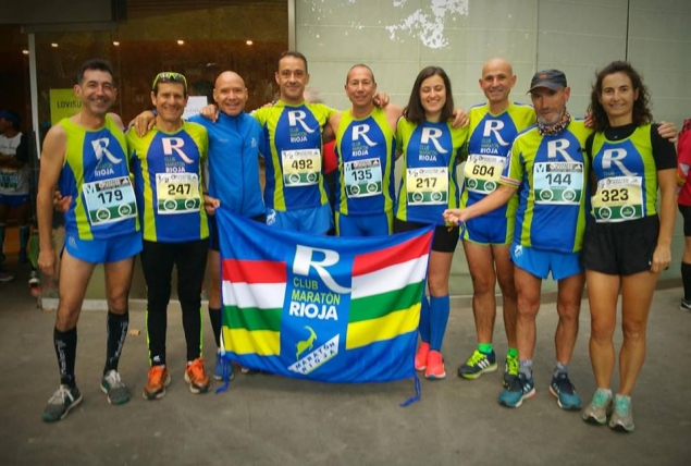 Com buena nota disfrutaron nuestros compañeros en tres carreras en la 50ªMaratón,1/2 Maratón Internacional Ciudad de Logroño.