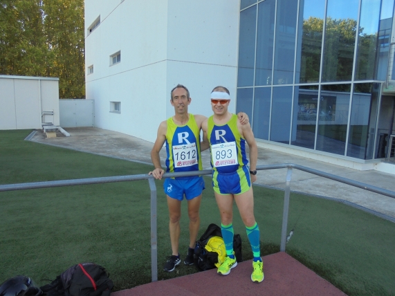 Manel Vergara y Rubén Hernando corrieron el Campeonato de La Rioja Individual Absoluto de 3000 metros lisos.
