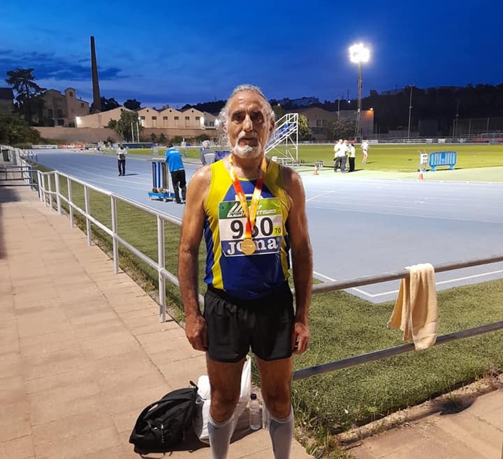 Oscar Calvé y Marcelina Hernáiz nos traen dos oros del Campeonato de España Máster de 10.000ml en Pista