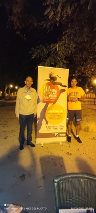 El grupo Beer Runners Logroño con la XVIII Carrera Popular C.C.Berceo-Tres Parques.
