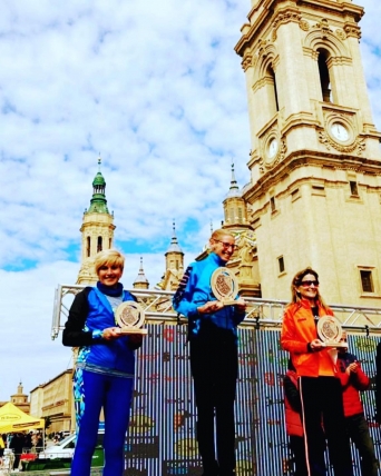 Susana Ansoleaga segunda M55 en la XXIII Media Maratón Ibercaja Ciudad de Zaragoza