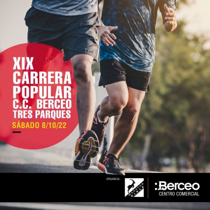 Ya os podéis apuntar a la XIX Carrera Popular C.C.Berceo Tres Parques.