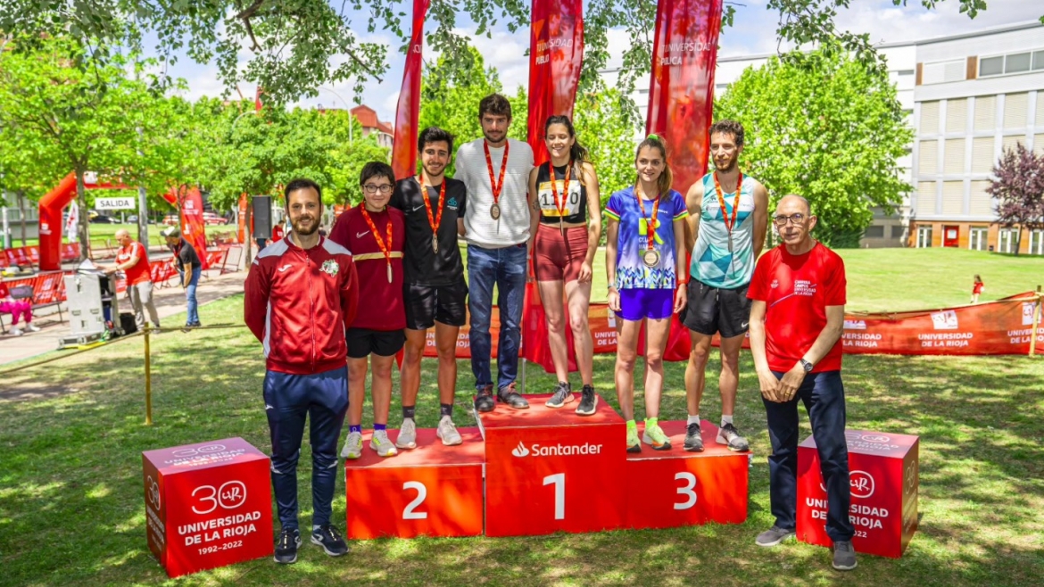 Francisco Javier Durán y Adriana Fresno nos traen un dos podios en la 30 Carrera de La Universidad