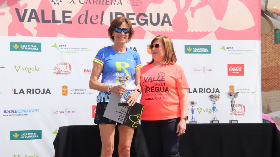 Marcelina Henaiz tercera en la X Valle de Iregua (Villamediana de Iregua-Albelda)