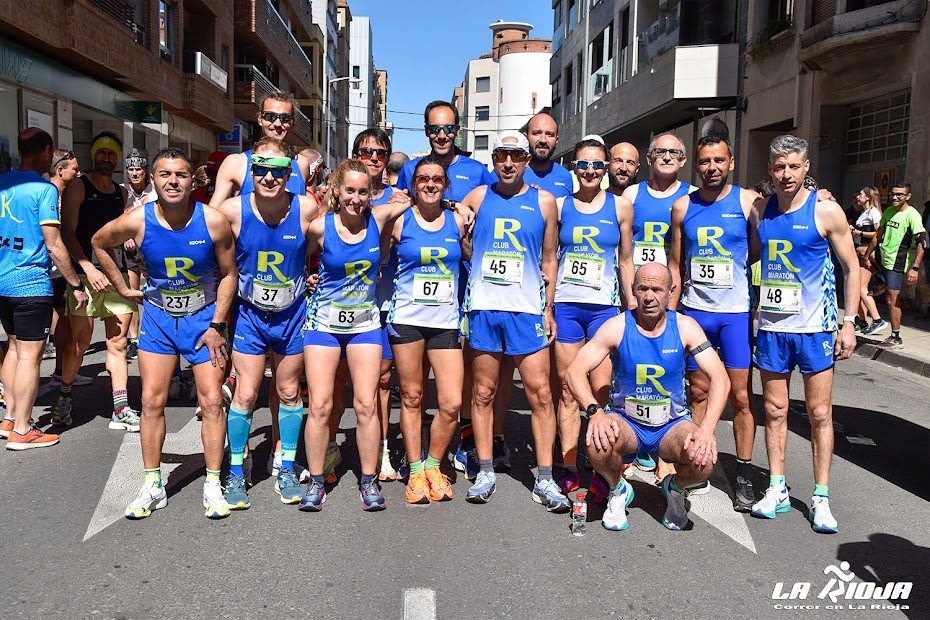 Doce medallas para nuestro club en el Campeonato de La Rioja de 10.000 m en ruta