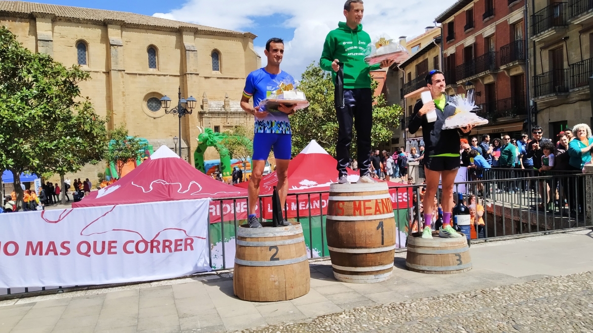 Francisco Javier Durán segundo en Los Meandro de Briones