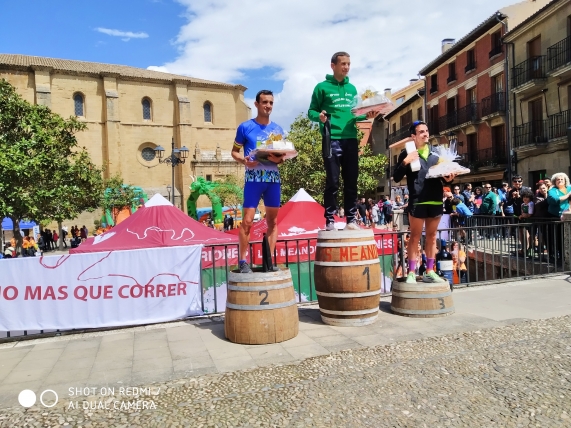 Francisco Javier Durán segundo en Los Meandro de Briones